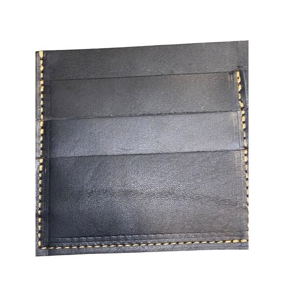 Holtz Leather The Moriah Fine Leather Clutch With Optional Insert Black - Picture 6 of 11